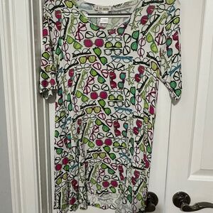 A La Cart Tunic Top Size Small
